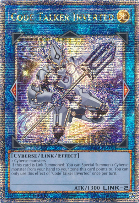 RA01-EN045 Code Talker Inverted (Quarter Century Secret Rare)