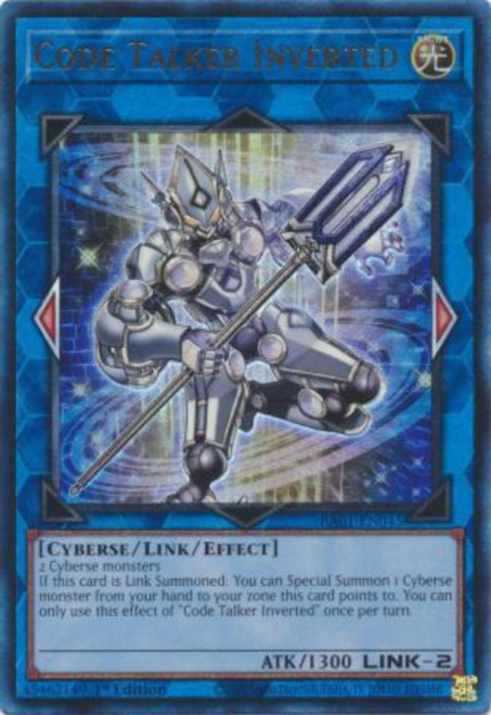 RA01-EN045 Code Talker Inverted (Ultimate Rare)
