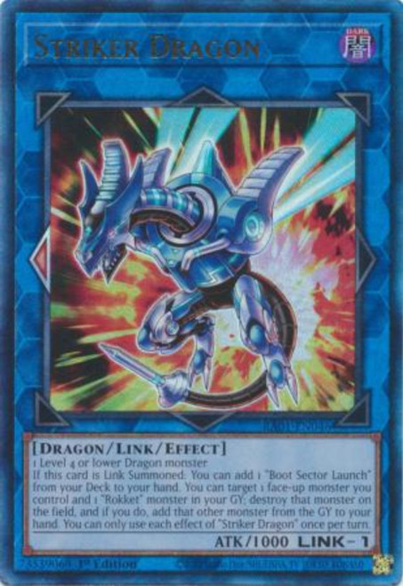RA01-EN046 Striker Dragon (Ultimate Rare)