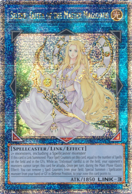 RA01-EN047 Selene, Queen of the Master Magicians (Quarter Century Secret Rare)