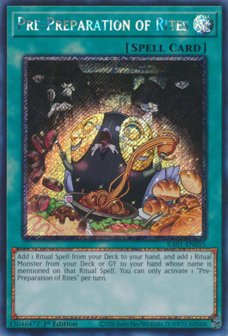 RA01-EN055 Pre-Preparation of Rites (Platinum Secret Rare)
