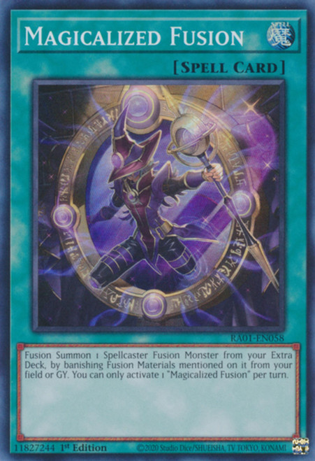 RA01-EN058 Magicalized Fusion (Super Rare)