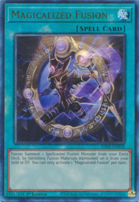 RA01-EN058 Magicalized Fusion (Ultimate Rare)