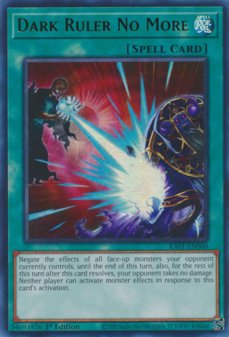 RA01-EN060 Dark Ruler No More (Ultra Rare)