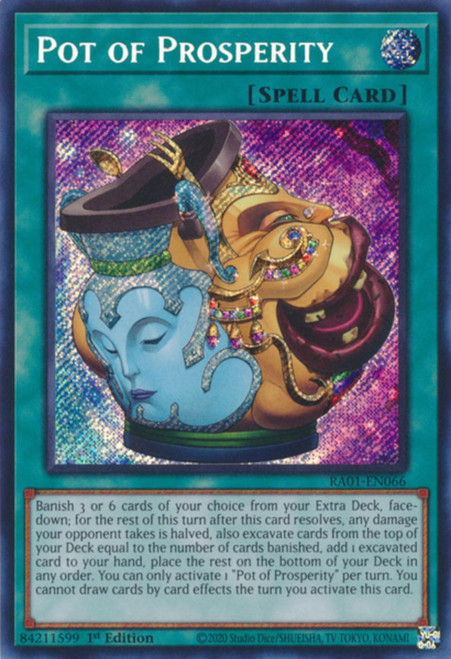 RA01-EN066 Pot of Prosperity (Secret Rare)