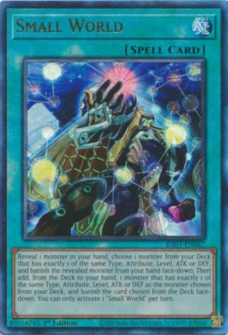 RA01-EN067 Small World (Ultimate Rare)