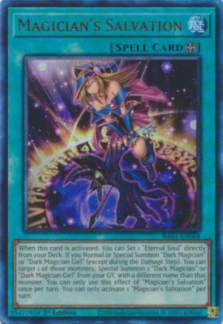 RA01-EN068 Magician's Salvation (Ultimate Rare)