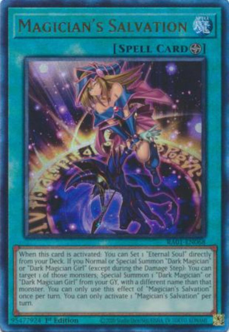 RA01-EN068 Magician's Salvation (Ultimate Rare)