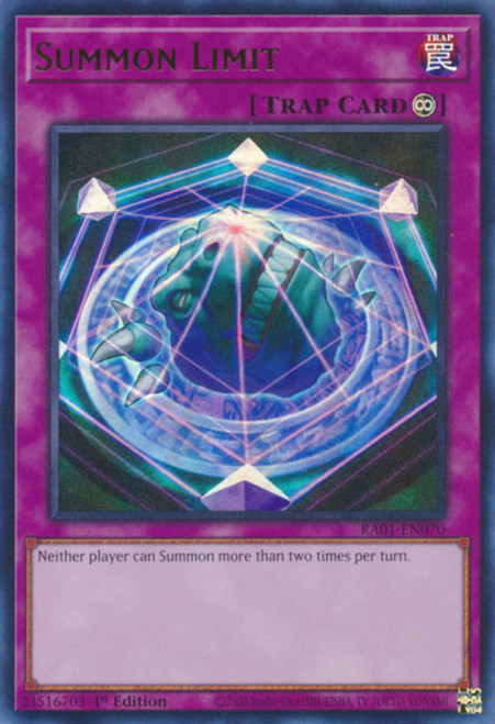 RA01-EN070 Summon Limit (Ultra Rare)