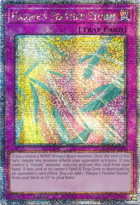 RA01-EN073 Harpie's Feather Storm (Quarter Century Secret Rare)
