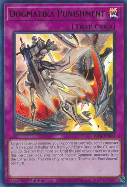 RA01-EN076 Dogmatika Punishment (Ultra Rare)