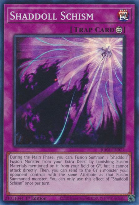 RA01-EN077 Shaddoll Schism (Collector's Rare)