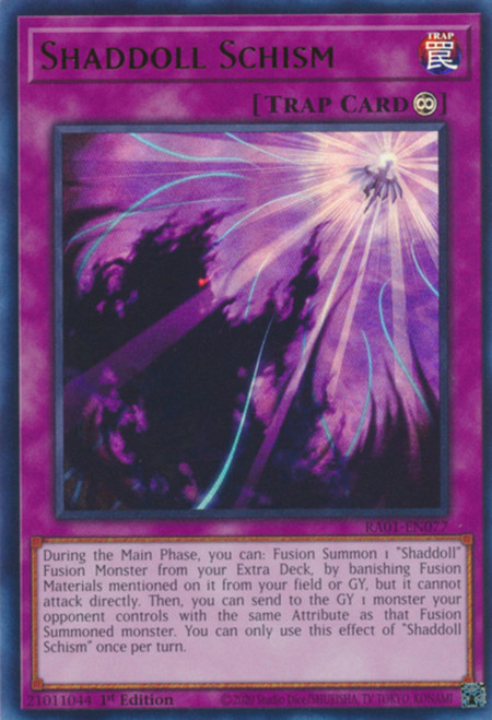 RA01-EN077 Shaddoll Schism (Ultra Rare)