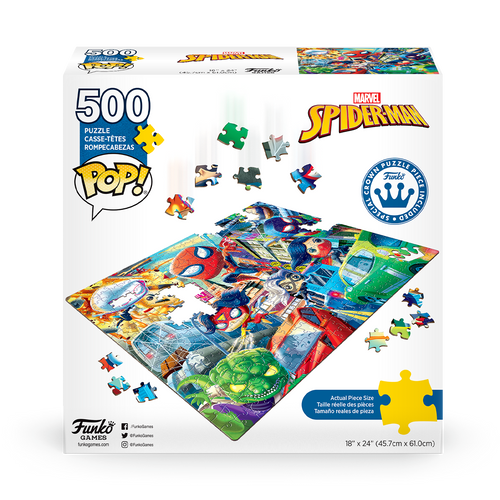 POP! Puzzles - Spider-Man Jigsaw Puzzle (500 piece)