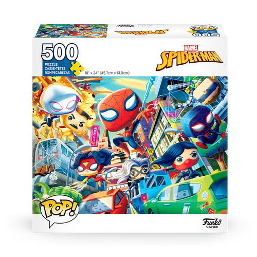 POP! Puzzles - Spider-Man Jigsaw Puzzle (500 piece)