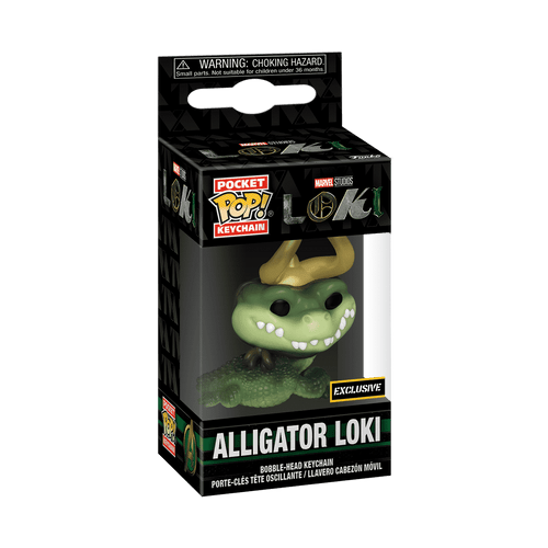 Pocket POP! Keychain: Loki - Alligator Loki