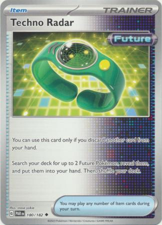 SV Paradox Rift 180/182 Techno Radar