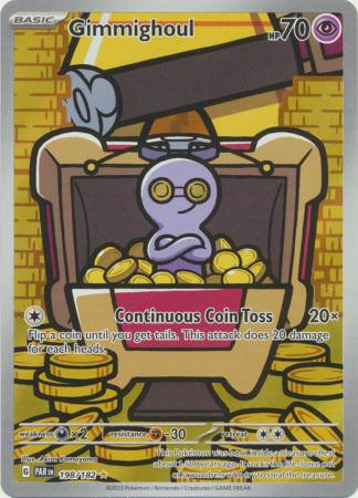 SV Paradox Rift 198/182 Gimmighoul (Illustration Rare)