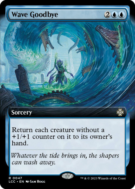 Wave Goodbye (Extended Art) | Lost Caverns of Ixalan Commander