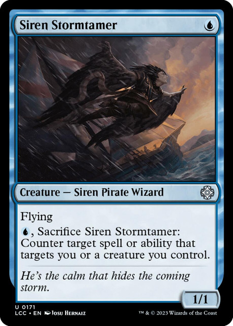 Siren Stormtamer | Lost Caverns of Ixalan Commander