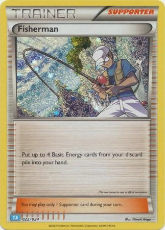 TCG Classic Collection: Blastoise Deck 022/034 Fisherman (Holo)