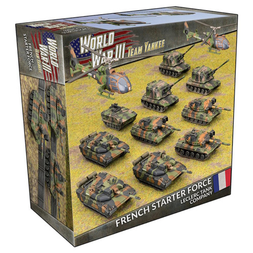 World War III: Team Yankee - French Leclerc Tank Company Starter Force