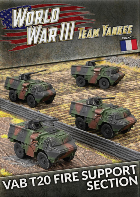 World War III: Team Yankee - VAB T20 Fire Support Section (x4)