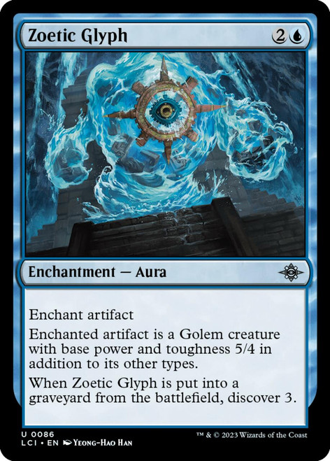 Zoetic Glyph (foil) | Lost Caverns of Ixalan