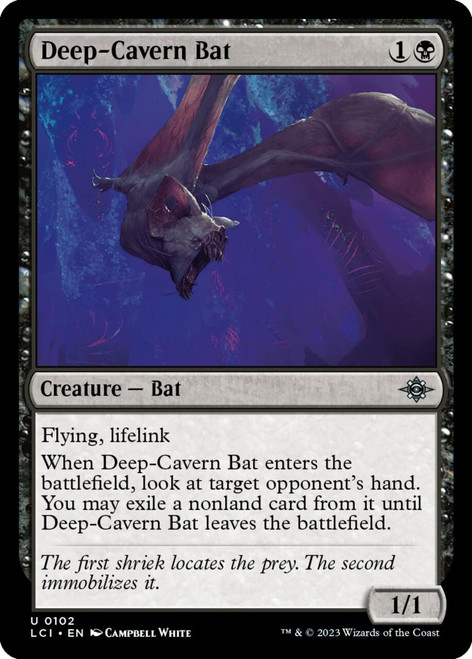 Deep-Cavern Bat (foil) | Lost Caverns of Ixalan