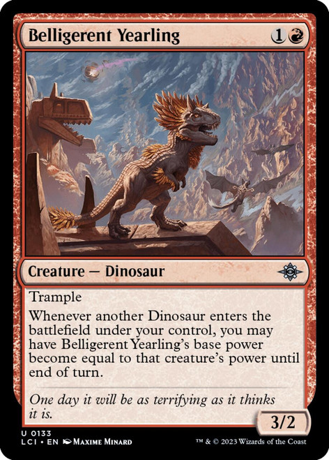 Belligerent Yearling (foil)