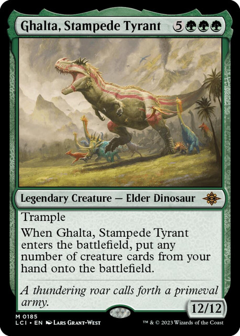 Ghalta, Stampede Tyrant (foil)