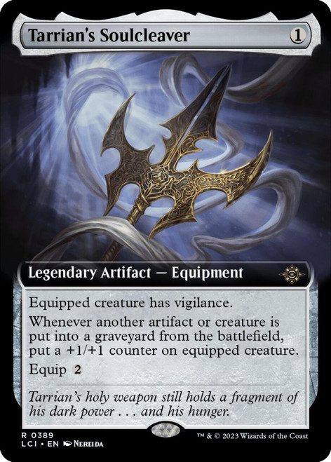 Tarrian's Soulcleaver (Extended Art) (foil)
