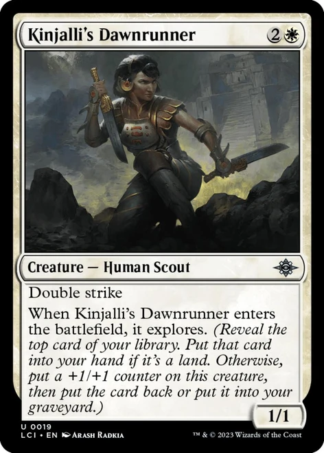 Kinjalli's Dawnrunner (foil)