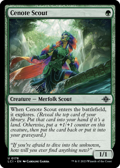 Cenote Scout (foil)