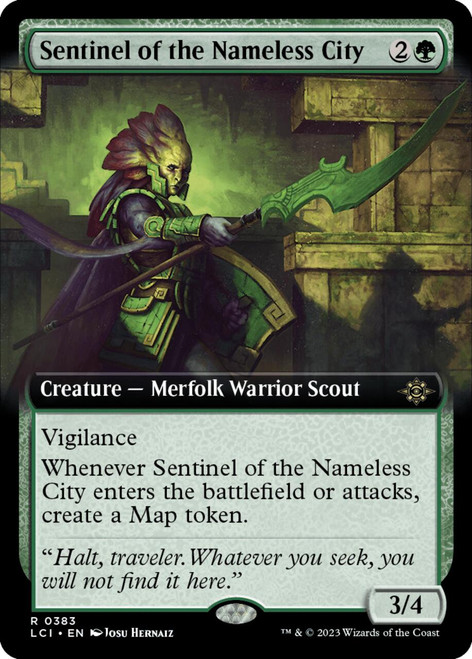 Sentinel of the Nameless City (Extended Art) (foil)