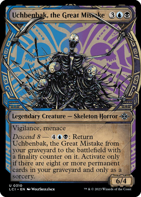 Uchbenbak, the Great Mistake (Showcase Frame) (foil)