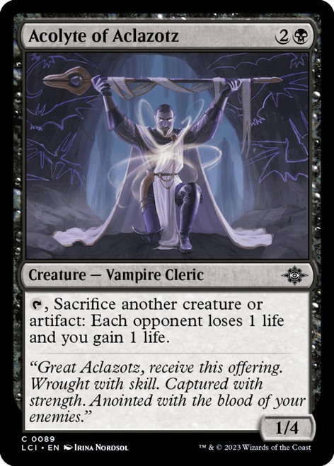 Acolyte of Aclazotz (foil)