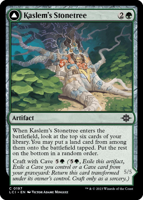 Kaslem's Stonetree // Kaslem's Strider (foil)