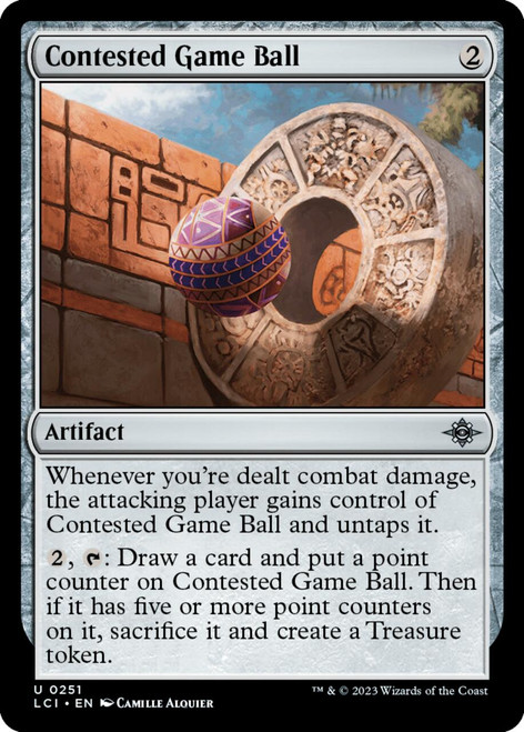 Contested Game Ball (foil)
