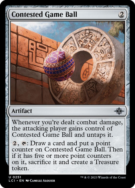 Contested Game Ball (foil)