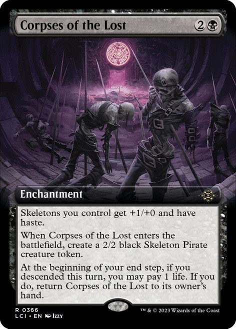 Corpses of the Lost (Extended Art) (foil)