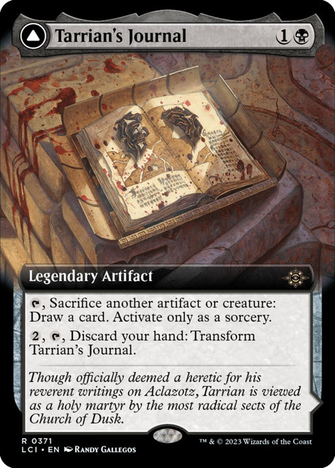 Tarrian's Journal // The Tomb of Aclazotz (Extended Art) (foil)