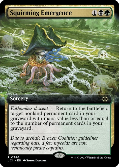 Squirming Emergence (Extended Art) (foil)