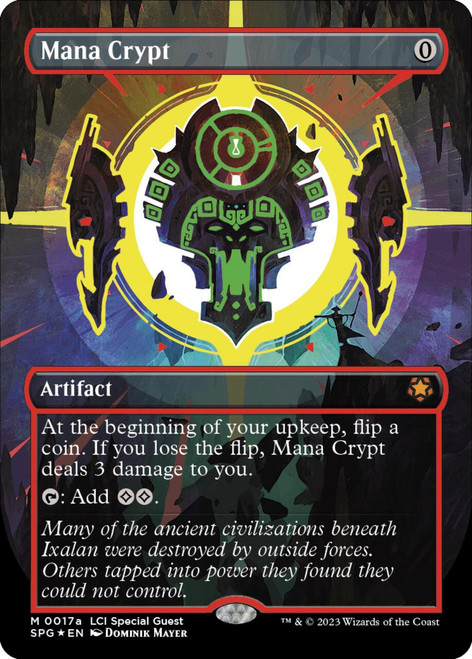 Mana Crypt (Three-Colour Neon Ink)