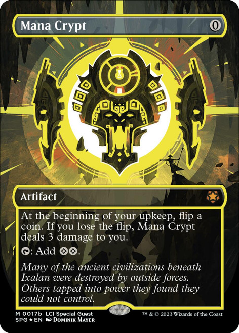Mana Crypt (Yellow Neon Ink)