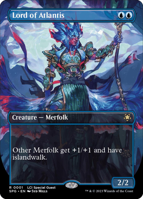 Lord of Atlantis (Borderless Art) (Foil)
