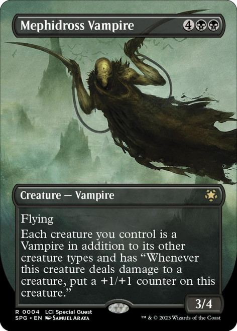 Mephidross Vampire (Borderless Art) (Foil)