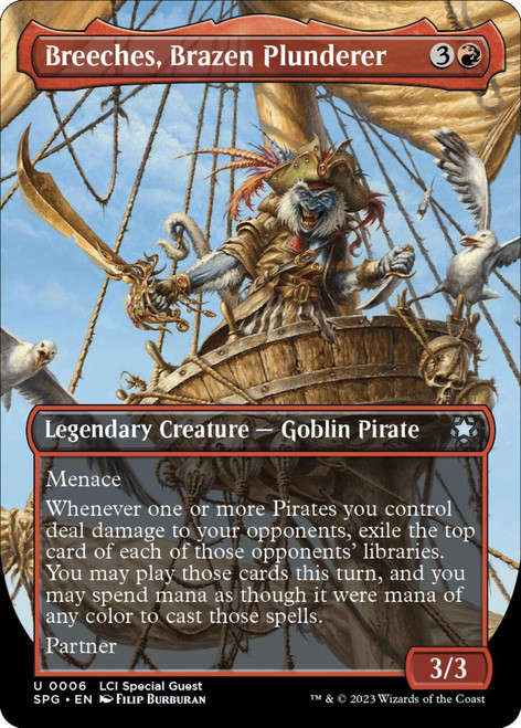 Breeches, Brazen Plunderer (Borderless Art) (Foil)