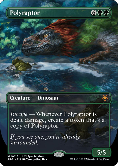 Polyraptor (Borderless Art) (Foil) | Special Guests