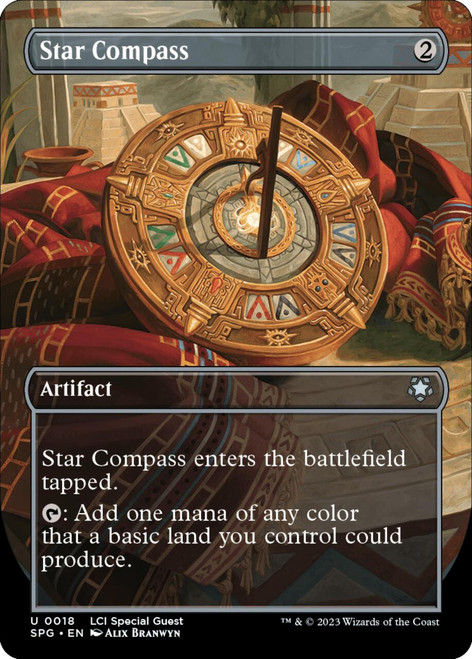 Star Compass (Borderless Art) (Foil)